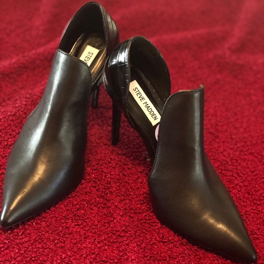 🖤New Black Steve Madden Dolly Stiletto Heels🖤